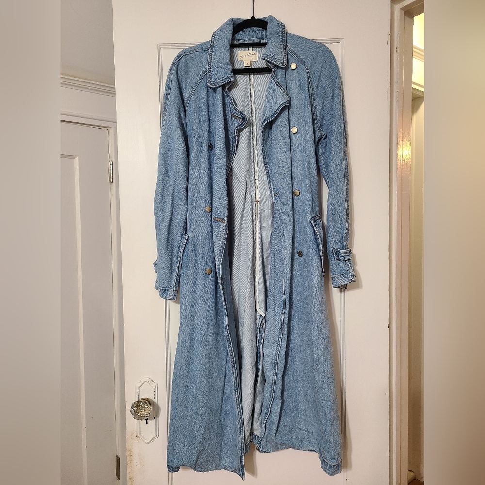 Universal Threads Denim Trench Coat